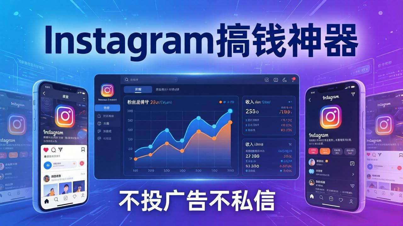Instagram搞钱神器：月涨6万粉+月入5万刀，不投广告不私信，靠算法+低价产品-云顶