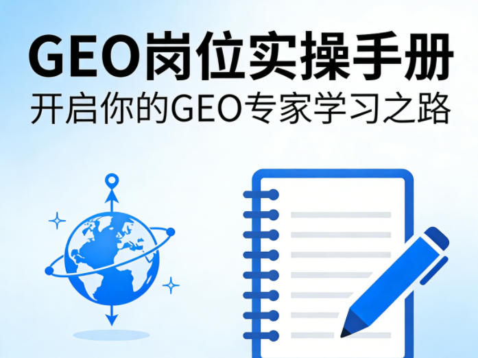 GEO岗位实操手册，开启你的GE0专家学习之路-云顶