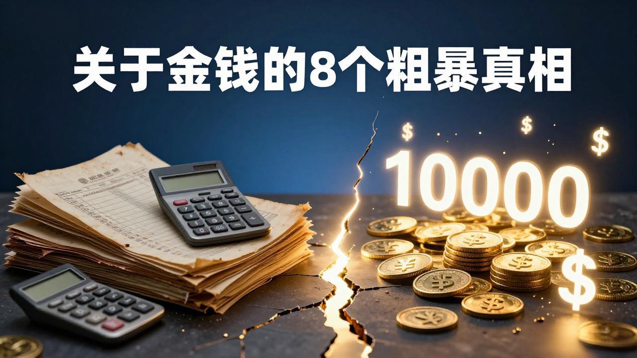 付费文章：关于金钱的 8 个粗暴真相，彻底重塑你的赚钱思维与财富认知-云顶