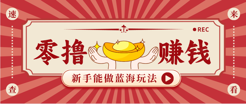 新手也能变现的蓝海玩法，一个人人能做的项目，需求量极大日入300+！-云顶