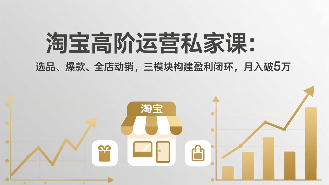 淘宝高阶运营私家课(更新26年4月18-元界