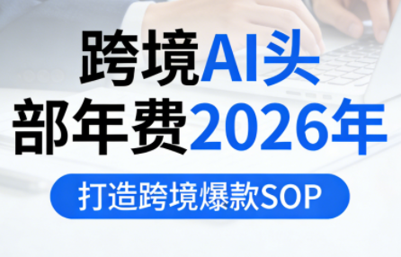 跨境AI头部年费2026年，打造跨境爆款SOP(更新4月)-元界