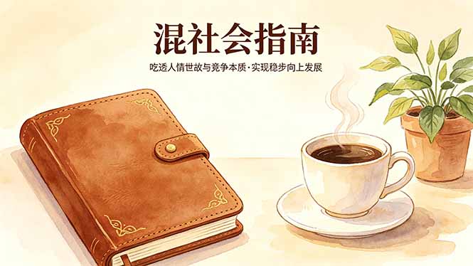 付费文章：混社会指南，吃透人情世故与竞争本质，实现稳步向上发展-元界