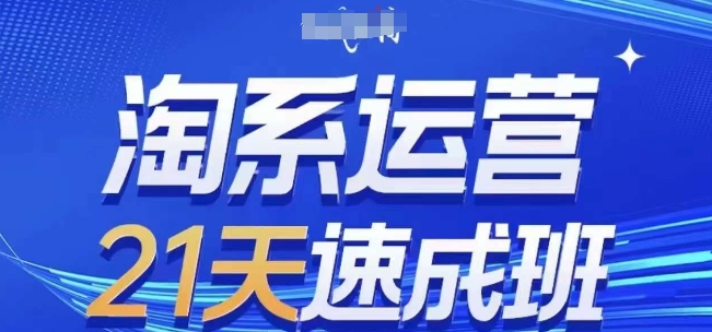 淘系运营21天速成班，0基础轻松搞定淘系运营，不做假把式，快速复制落地(更新26年4月)-元界